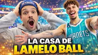 Visit&eacute; la casa de LaMelo Ball en Charlotte!