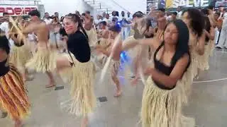 Apresentação do maculelê na Capoeira Salve.Mestre Serafim.