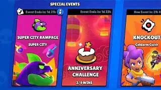 Brawl Stars Anniversary Challenge Gameplay - Get Free Mega Boxes