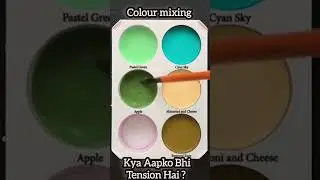 Colour Mixing 🌈| Super Satisfying Paint Blend🎨 | episode 106 #shorts #rangabida
