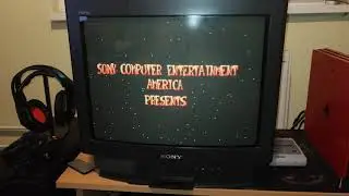Crash Bandicoot 3 PS1- Title Screen - NTSC - PS1 SCPH-5002 PAL - Sony Trinitron CRT- 4K