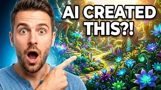 I Used AI To Create A Magical Garden And The Results Are AMAZING!