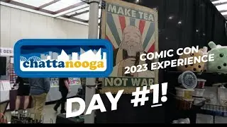 CHATTANOOGA COMIC CON 2023 EXPERIENCE Day 1: Fry, Amy, Bender with Cosplay and Amazing Vendors.
