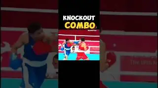 KNOCKOUT COMBO Unlocked!🔓😎|#shorts #boxing #boxingtraining #ytshorts