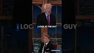Donald Sutherland tell his hilarious experience || #shots #funny #fyp
