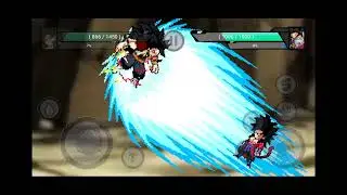Xeno Goku and Cumber Duel