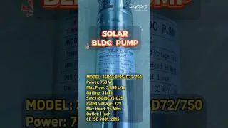 SOLAR BLDC  PUMP