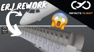 WHAT TO EXPECT in the ERJ REWORK  + MY PREDICITIONS of RELEASE in Infinite Flight??!!