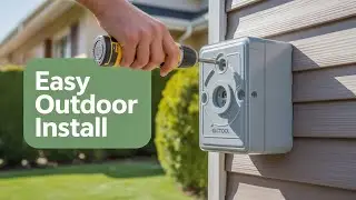 DIY Outdoor Electrical Box - Step by Step #shorts #electrical #homedecor