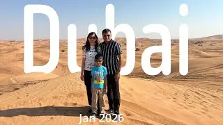 Dubai | Tamil VLOG | Desert Safari | Burj Khalifa | Jan 2026