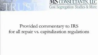 Repair vs. Capitalization Analysis