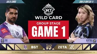 🔴 MLBB M7 Wild Card | BGT против ZETA | Boostgate Esport против ZETA, игра 1 | Чемпионат мира M7
