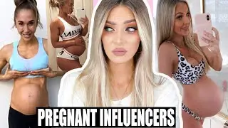 THE TRUTH ABOUT PREGNANT INFLUENCERS & THEIR BODIES |  INSTAGRAM VS REALITY