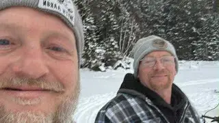 MAINE ICE FISHING 2 DAYS ICE CAMPING  MOOSEHEAD LAKE