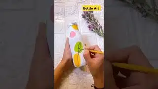 Bottle Art :- Part - 2 . #art #experiment #music #creative #shorts