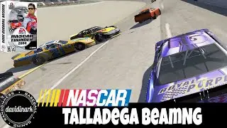 Talladega: NASCAR Thunder 2000 race track in BeamNG Drive! Map Mod