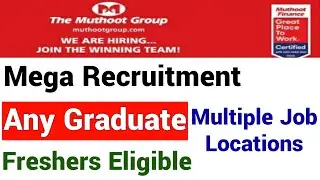 GRADUATE JOBS 2022 II MEGA RECRUITMENT FOR GRADUATES II NO FEE II WALK IN INTERVIEW FOR GRADUATES