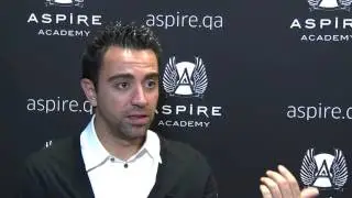 Interview with Xavi after Marca Leyenda Award Ceremony [Spanish]
