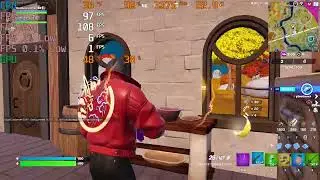 1080p Performance Low, FortNite, R3 3200G  RTX 3050 FPS Average Benchmark 32GB D4