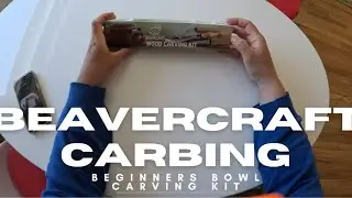 Beaver craft beginners bowl carving kit #woodcarving 