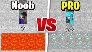 NOOB VS PRO WHILE MING 😛 DIMONDS (NOOBEE GAMING)