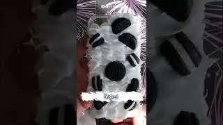 🍪DIY Cookies and Cream Deco Phone case 🍪 #shorts