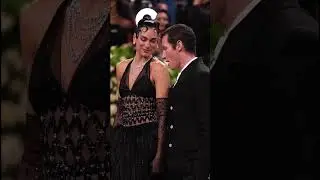 dua lipa with boyfriend Callum turner at met gal2025 #newmusic #singer