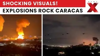 Shocking Visuals Show Citizens React As Explosions Rock Venezuela&rsquo;s Capital