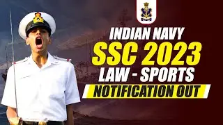 Indian Navy SSC Law & Sports 2023 Notification Out | Direct SSB {SSC Law & Sports} Officer Entry