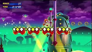 Sonic Superstars Pinball Carnival Act 2 With Trip (1:25.70)