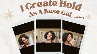 How I use I CREATE HOLD by Innersense as a base gel. Plus Trepadora Bamboo Glaze