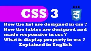 CSS3 Tutorial For Beginners in English | Suraj-TheDeveloper