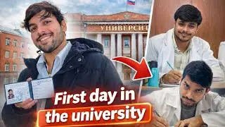 First Day of the University 🥼🩺🇷🇺 ft.YSMU….🏥