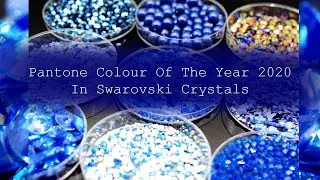Pantone Colour Of The Year : Classic Blue In Swarovski Crystals