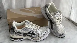 ASICS Gel Kayano 14 White Midnight 1202A056-109 Review #review #sneakers #shoes #unboxing