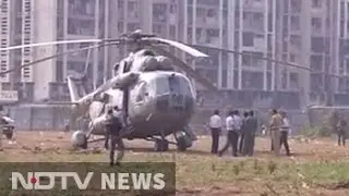 Air Force chopper makes emergency landing in Mumbai's Bandra-Kurla complex