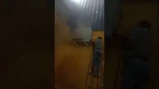 Cleaning the dust of ac in Industry|#airconditioner #views #youtubeshorts