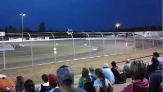 Earl Pearson, Jr. Qualifying at Magnolia Motor Speedway 2012 LOLMDS