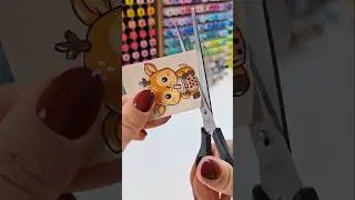 🦌+🧋Stickers Making #ohuhumarkers #shorts
