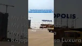 Under Construction Residential Projects in Neopolis SEZ, Kokapet 📍 #hyderabad #realestate #neopolis