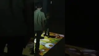 Kids Go Crazy for Interactive Projection Games! #beam #eyeclick #shorts 2025