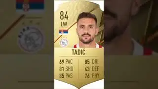 Dusan Tadic fifa evolution 19-24