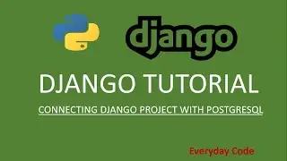 Django 3 0 Setup With PostgreSQL