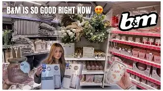 B&M Shop With Me | All New In Homeware, Valentine’s & Easter Finds + Home Updates 🥐🐣❤️