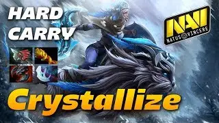 Crystallize LUNA HARD CARRY GAMEPLAY DOTA 2