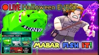 🔴Live FISH IT ROBLOX! 👻 MABAR BERBURU IKAN SECRET ZOMBIE MEGALODON !! #fishit #roblox #rblx