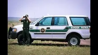 A US border patrol SUV is seen hitting a Native American man in Arizona and speeding away