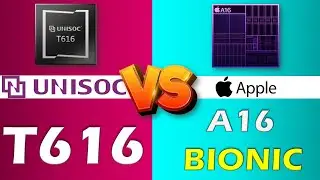 UNISOC T616 VS APPLE A16 BIONIC