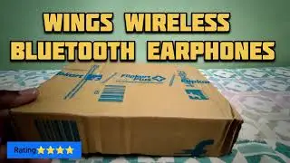 New Unboxing Wings Glide Neckband Latest Bluetooth 5.0 Wireless Earphones&nbsp;#unboxing #gaming #vlogs