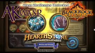 Hearthstone Blackrock Mountain Class Challenges for Priest and Druid AKwasp Let's Play